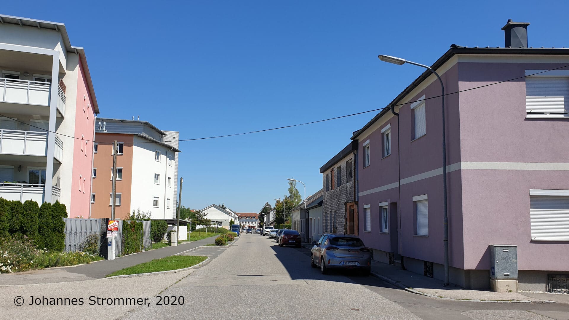 Hst. Arbeitergasse der St. Pöltner Straßenbahn