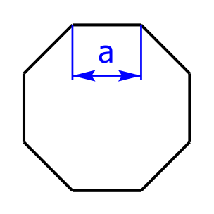 Achteck (Oktagon)